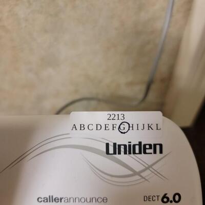 cordless uniden phone with caller announcer