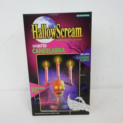 Halloween Scream Haunted Candelabra