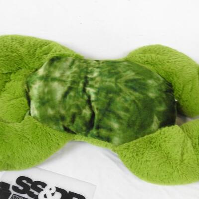 Green Dinosaur Stuffed Animal, 38" Long