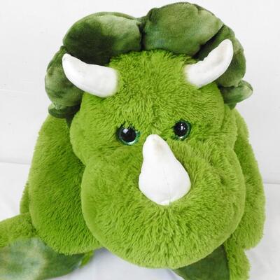 Green Dinosaur Stuffed Animal, 38" Long
