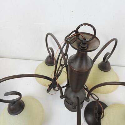 5 Bulb Hanging Light Fixture