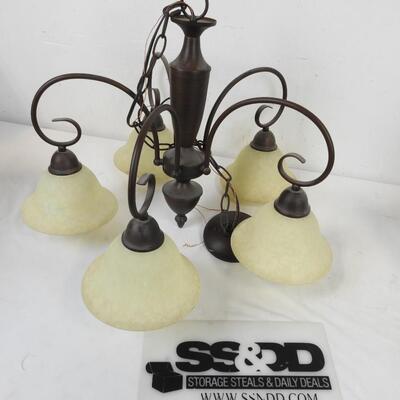 5 Bulb Hanging Light Fixture