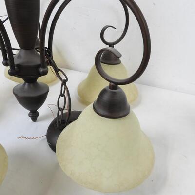5 Bulb Hanging Light Fixture