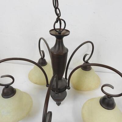 5 Bulb Hanging Light Fixture
