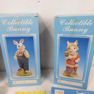 8 pc Easter Lot: Hand Painted Porcelain, Windsor Collection