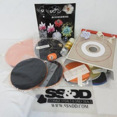 Tuft-Tee Maker, In Box, Vintage? With Supplies and Ribbon