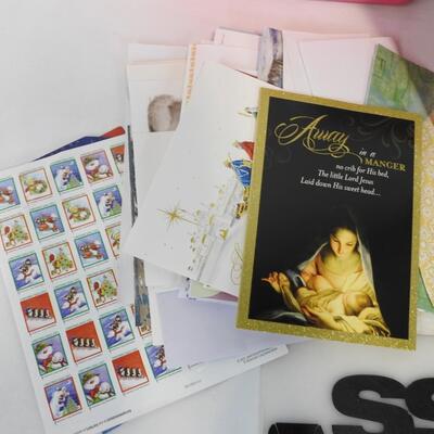 Lot of Greeting Cards, Holiday, Envelopes
