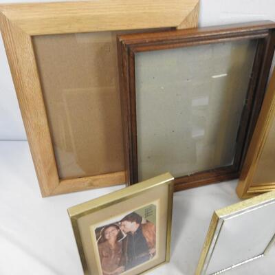 Lot of 23 Assorted Frames, Golden, Empress, Wood and Gold Stile, Non-Glare