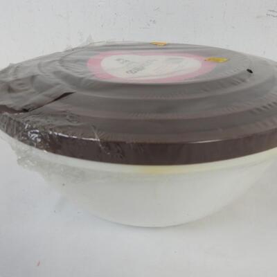 Sterilite Super Bowl Set, New Old Stock, 4 Bowls