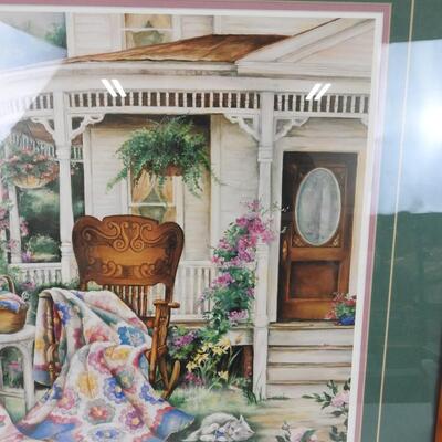 Large Framed Art Print, 31" x 34", Paula