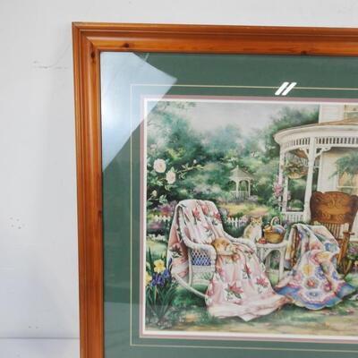 Large Framed Art Print, 31" x 34", Paula