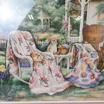 Large Framed Art Print, 31" x 34", Paula