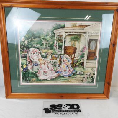 Large Framed Art Print, 31" x 34", Paula