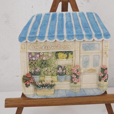Popular Imports 1996 The Flower Shop Miniature Tea Set