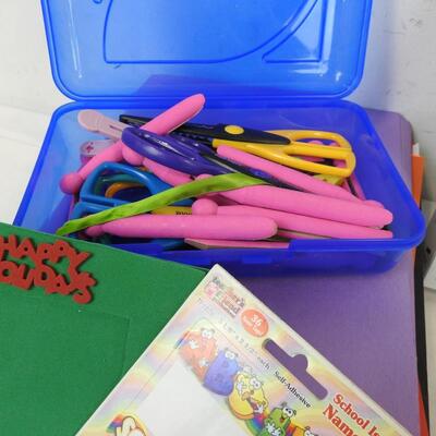 Kids Craft lot: 18+ pcs. Best Friends bracelets, paint, paper, stamps,stickers