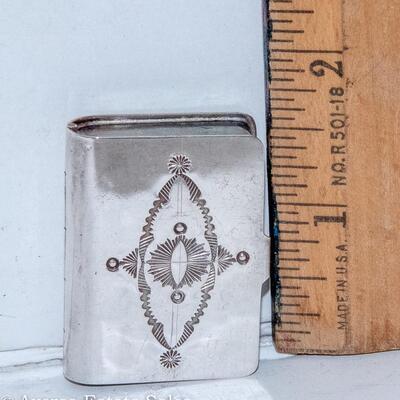 STERLING SILVER - BOOKS SHAPED PILL BOX