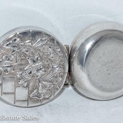 STERLING SIVER PILL BOX