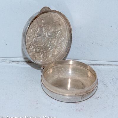 STERLING SIVER PILL BOX
