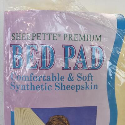 Sheepette Premium Bed Pad Synthetic Sheepskin 30