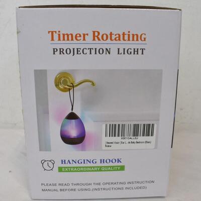 Timer Rotating Projection Light - New