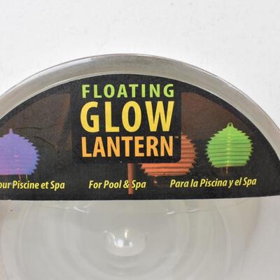 3 Floating Glow Lanterns, Battery Operated - New