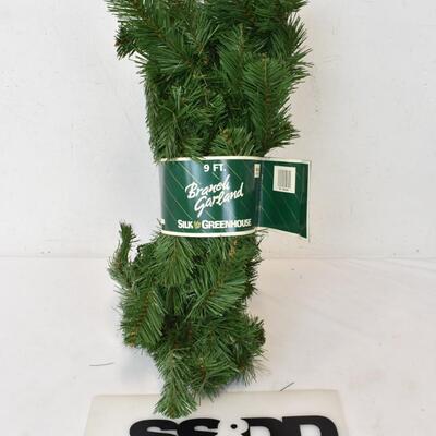 9 foot Branch Garland by Silk Greenhouse - New