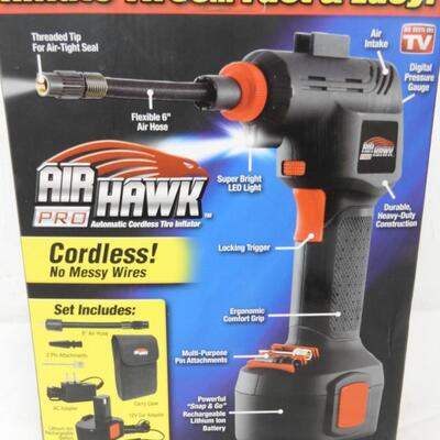 Air Hawk Pro Automatic Cordless Tire Inflator - New