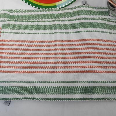Holiday Kitchen Lot, Placemats, Tray, Food Boxes - New