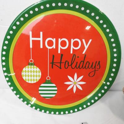 Holiday Kitchen Lot, Placemats, Tray, Food Boxes - New