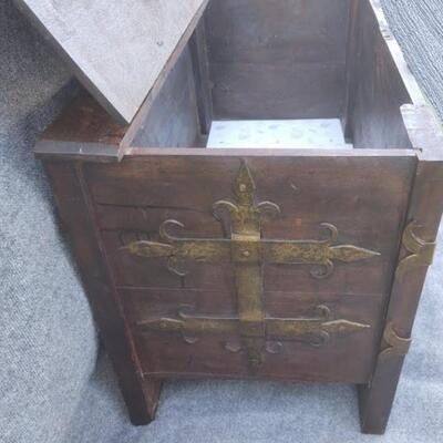 Haitian Handmade Trunk with Metal Accents