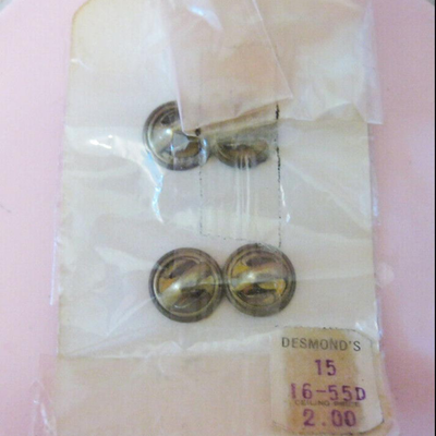 MS Vintage US Navy NEW Civil Engineer Pins 10k Gold Filled Sterling Silver Desmonds
