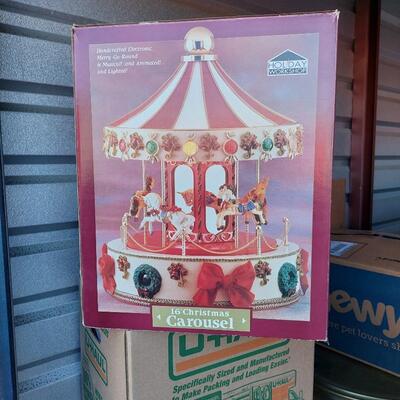 Vintage Christmas Carousel