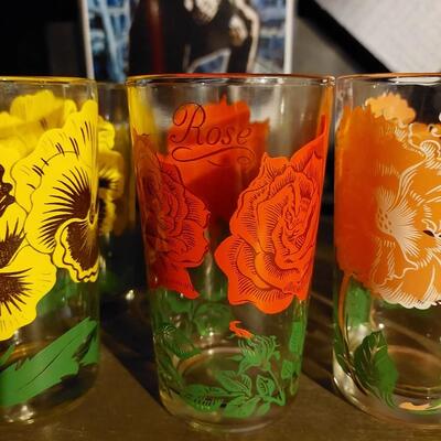Vintage Peanut Butter Glasses