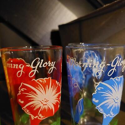 Vintage Peanut Butter Glasses