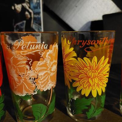 Vintage Peanut Butter Glasses