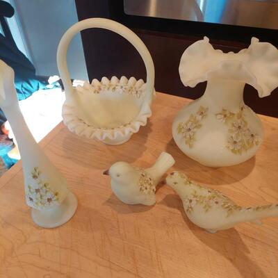 Fenton Custard Glass