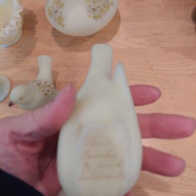Fenton Custard Glass