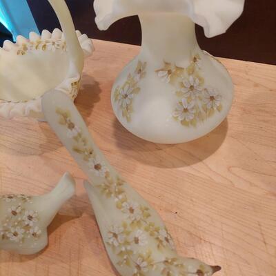 Fenton Custard Glass