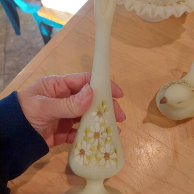 Fenton Custard Glass