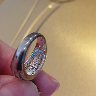 Diamonique Engagement Ring