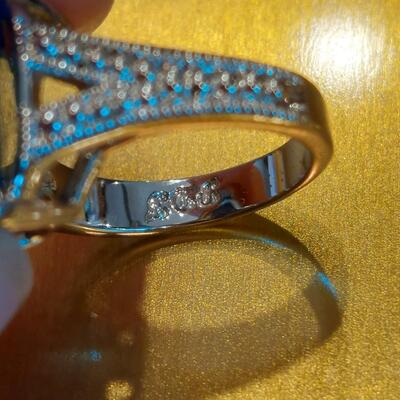 Blue Topaz Ring