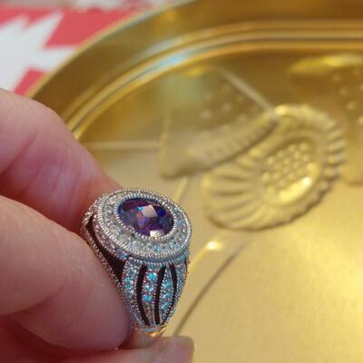 Elegant Cocktail Ring