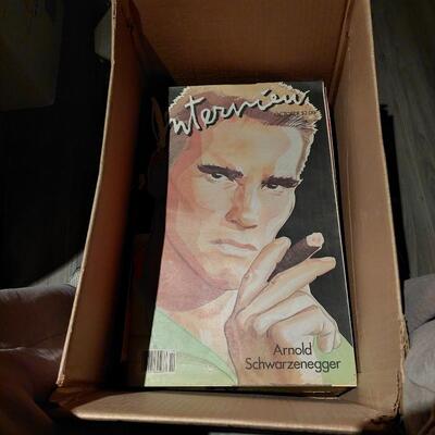 Vintage Andy Warhol INTERVIEW Magazines