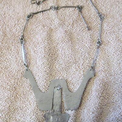 MS Modern Hand Made Necklace and Pendant