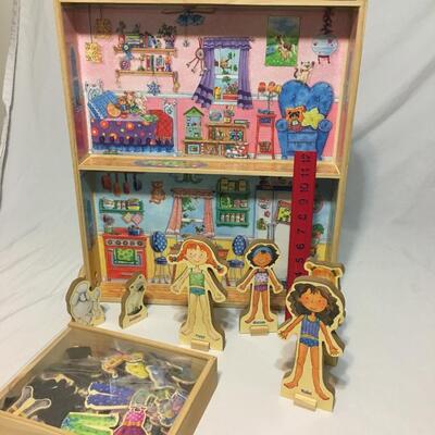 Melissa and Doug Magnetic Dress Up Doll - toys & games - by owner - sale -  craigslist