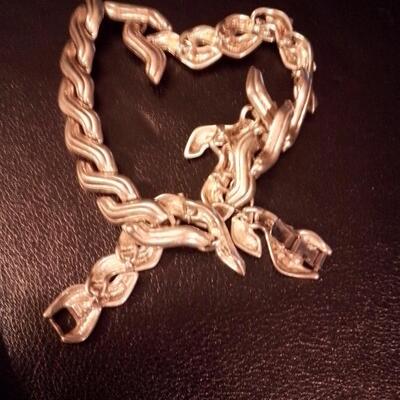 2oz+ Silver Napier Necklace