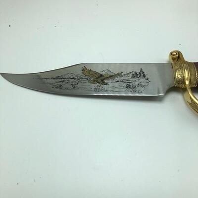 American Heritage Eagle Bowie Knife (B-MG)