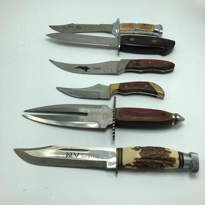 Six Bowie Knives (B-MG)
