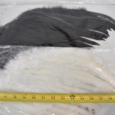 3 pc Halloween Costume/Dress-Up Wings: Black, White, & Bee (with stinger) - New