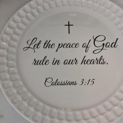 4 Piece Christian Decor, Forgive Heart Wall Decor, Picture of Christ
